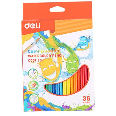 Карандаши цветные Deli 36 шт.