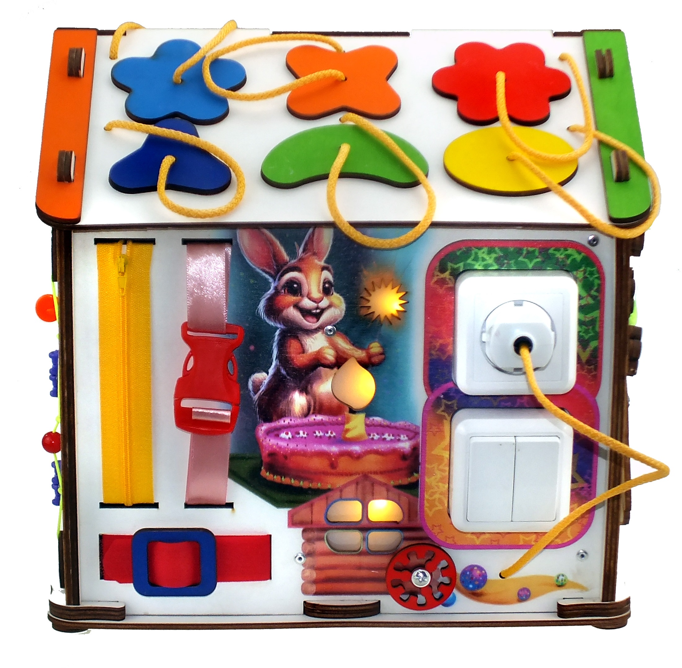 Игрушка Jolly Kids бизиборд Зайка - фото 2