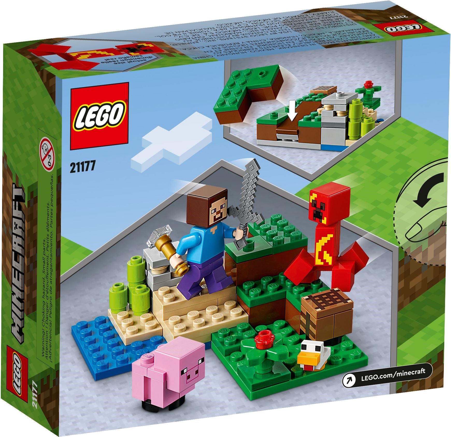 Конструктор LEGO Minecraft 21177 72 дет. - фото 4