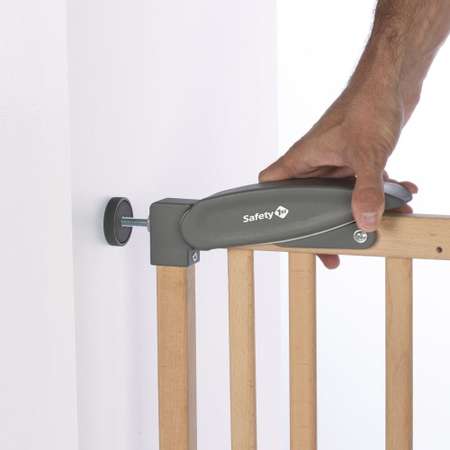 Ворота безопасности Safety 1st Металлические Dual Install Extending Wood 69-106 см Бежевый
