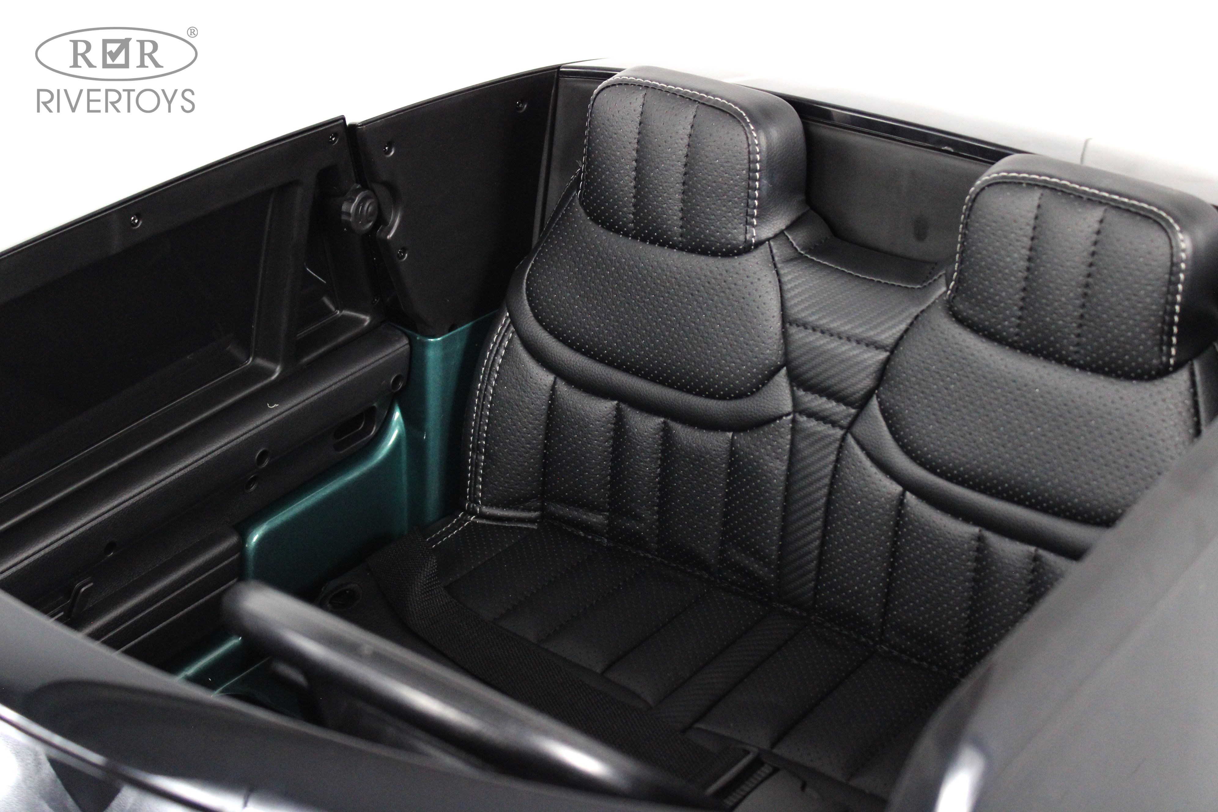 Электромобиль RIVERTOYS Y999YY-GREEN-GLANEC С пультом ДУ - фото 14