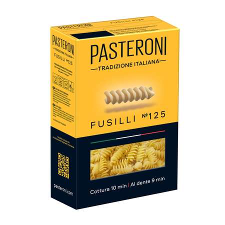 Макароны Pasteroni Спиральки №125 400г