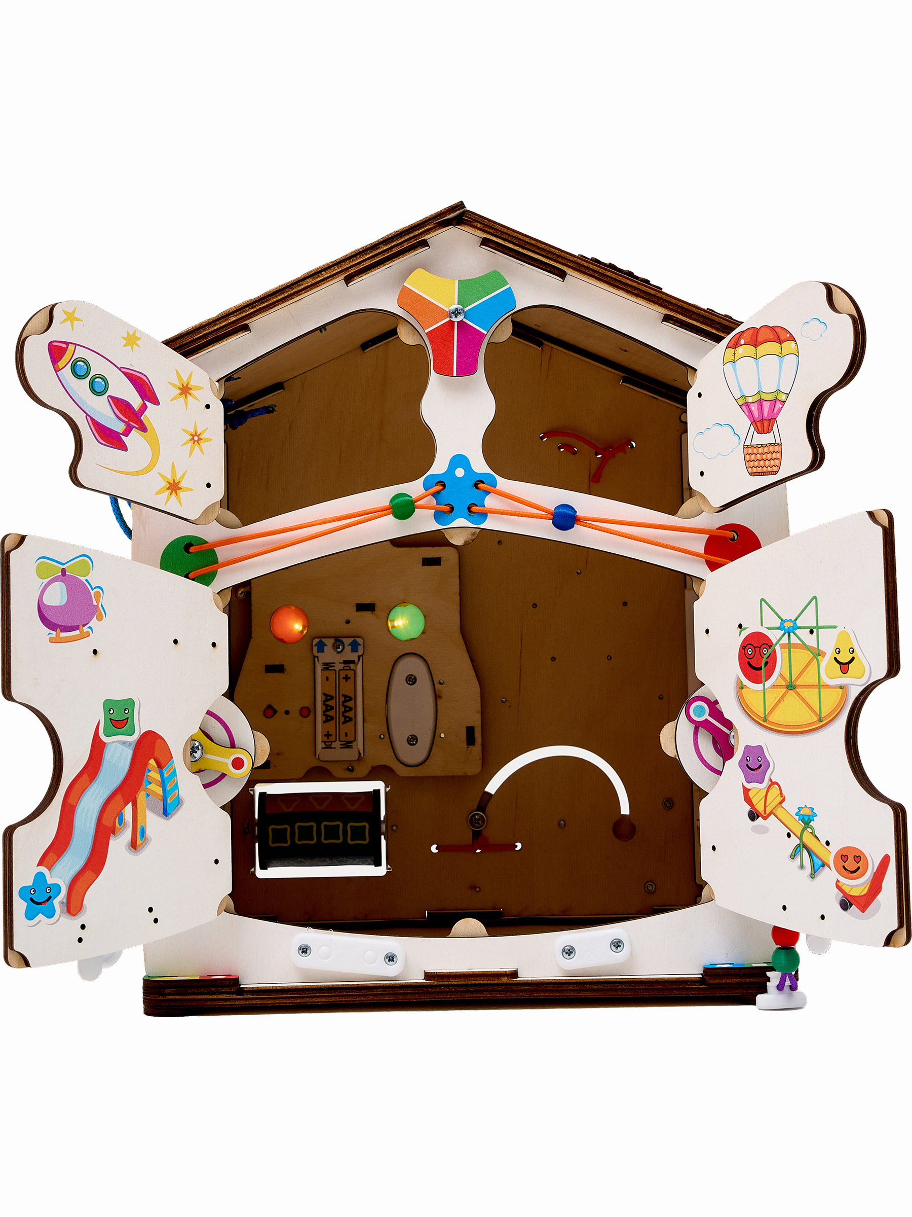 Игрушка Evotoys бизиборд Смайлики - фото 32
