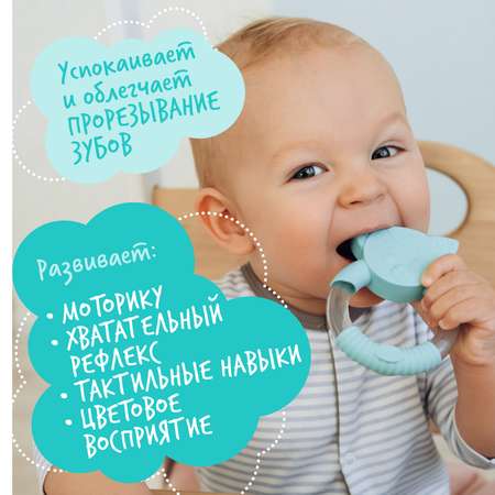 Прорезыватель Happy Snail Котик
