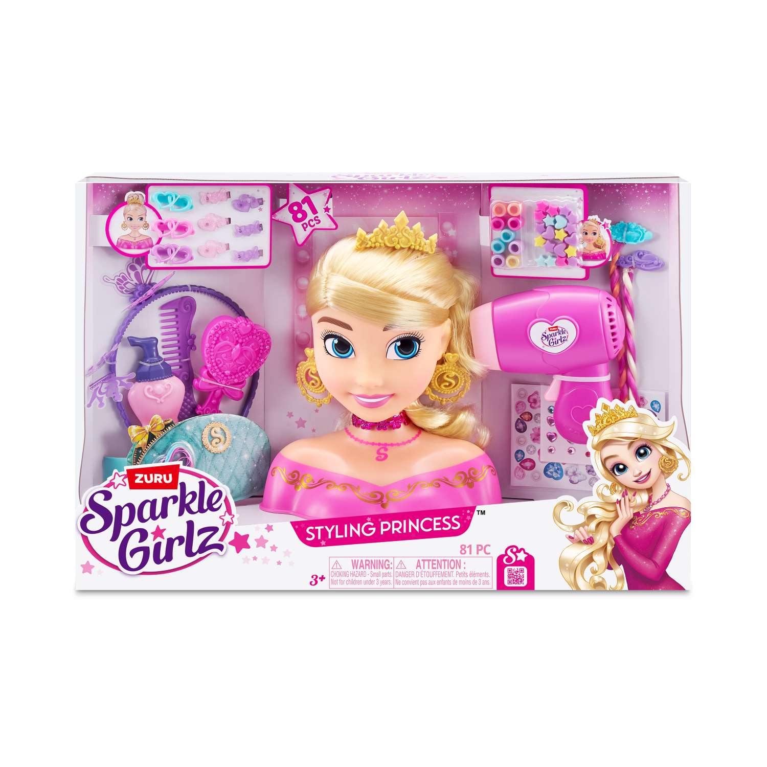 Игрушка Zuru Sparkle Girlz торс для причесок - фото 9
