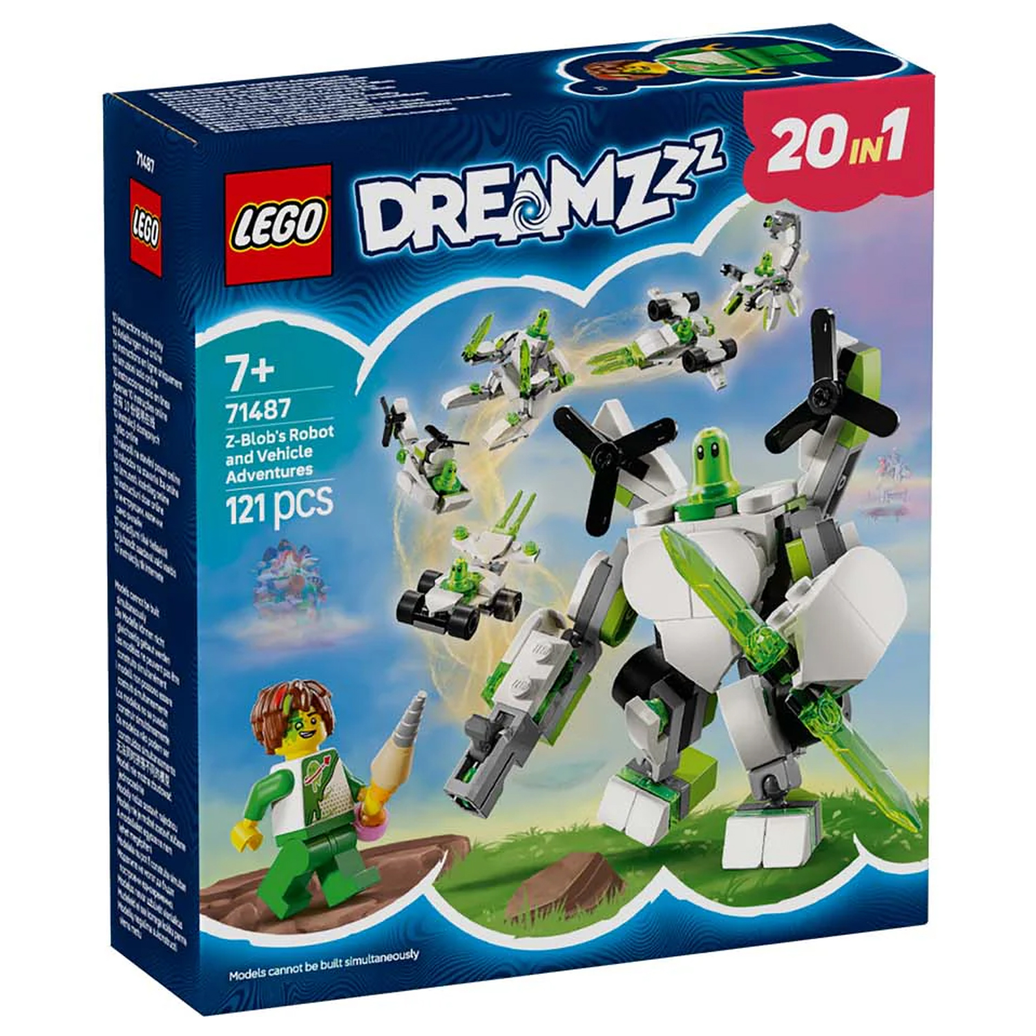Конструктор LEGO DREAMZzz Приключения робота блочный - фото 9