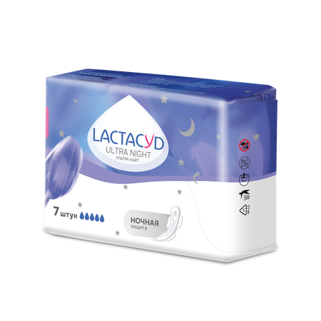 Прокладки Lactacyd Night