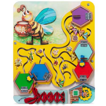 Игрушка Jolly Kids бизиборд