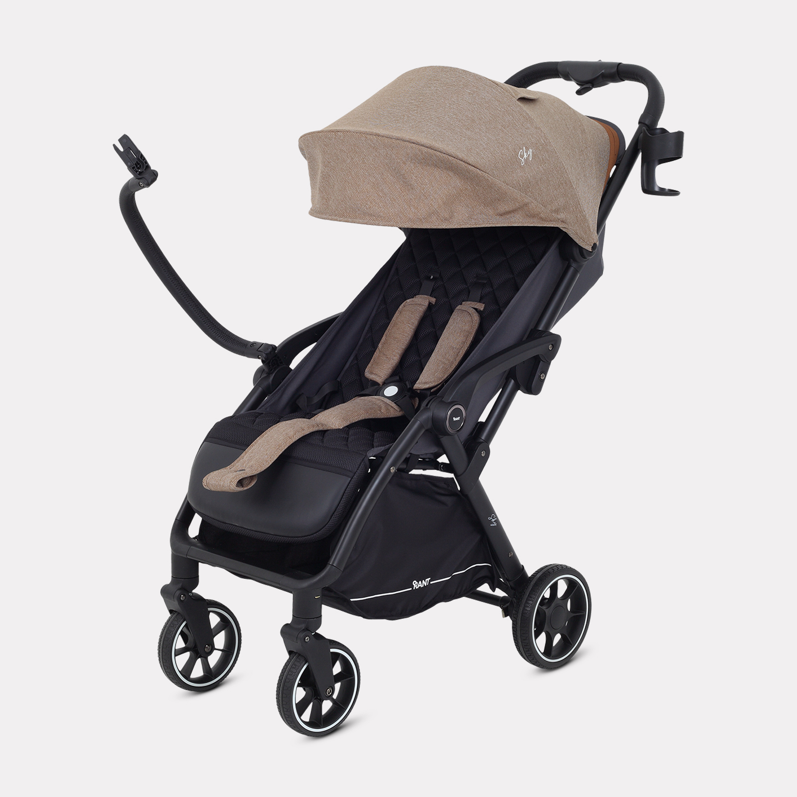 Коляска прогулочная Rant SKY коричневый - фото 12