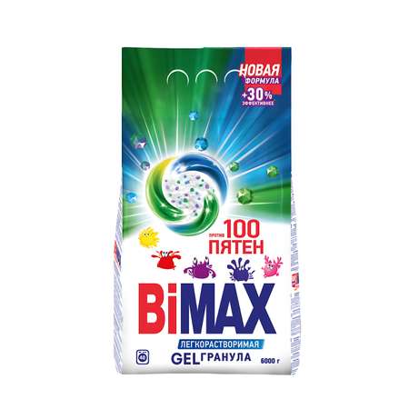 Стиральный порошок BiMax 100 пятен Automat 6 кг