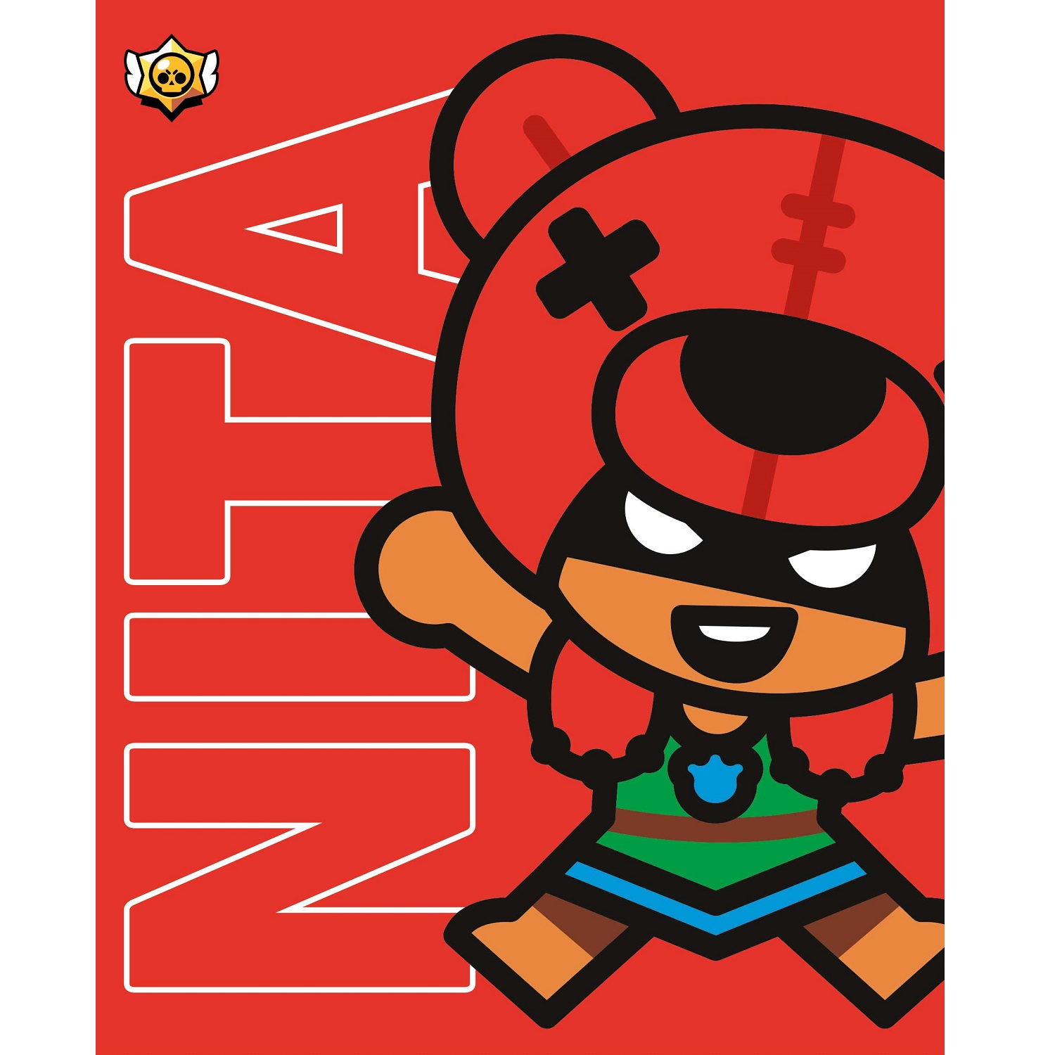 Тетрадь BrawlStars клетка 24 лист. 5 шт. - фото 3