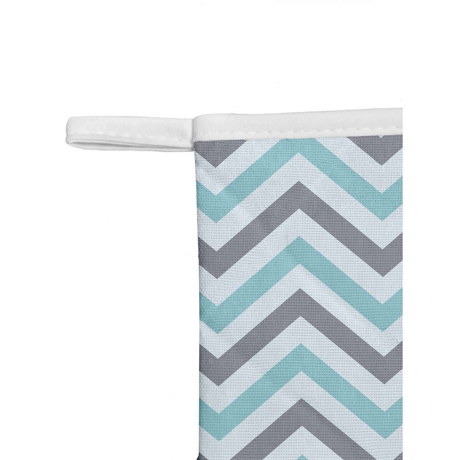 Рукавица Русский дом серо-голубой 18*28см - фото 3