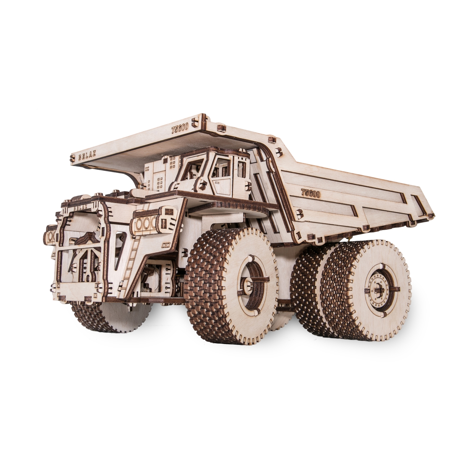 Конструктор Eco Wood Art Belaz 75600 деревянный 307 дет. - фото 3