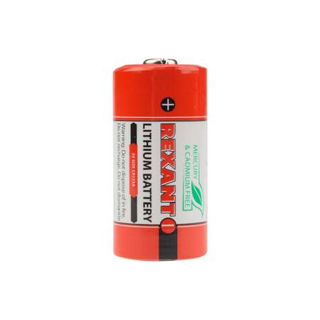 Литиевая батарейка REXANT тип CR123