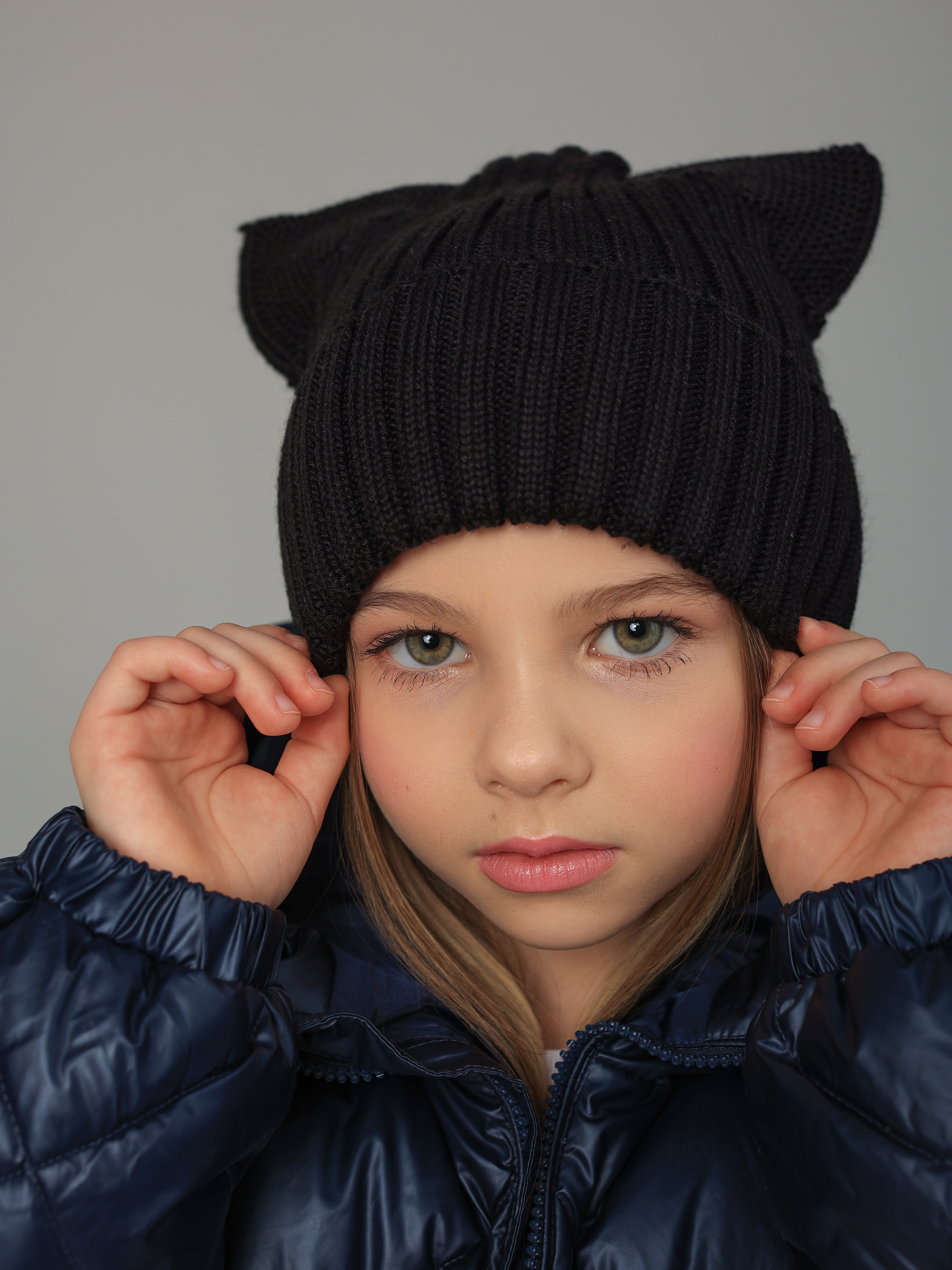 Шапка Nella Vitta Kitty черный - фото 1