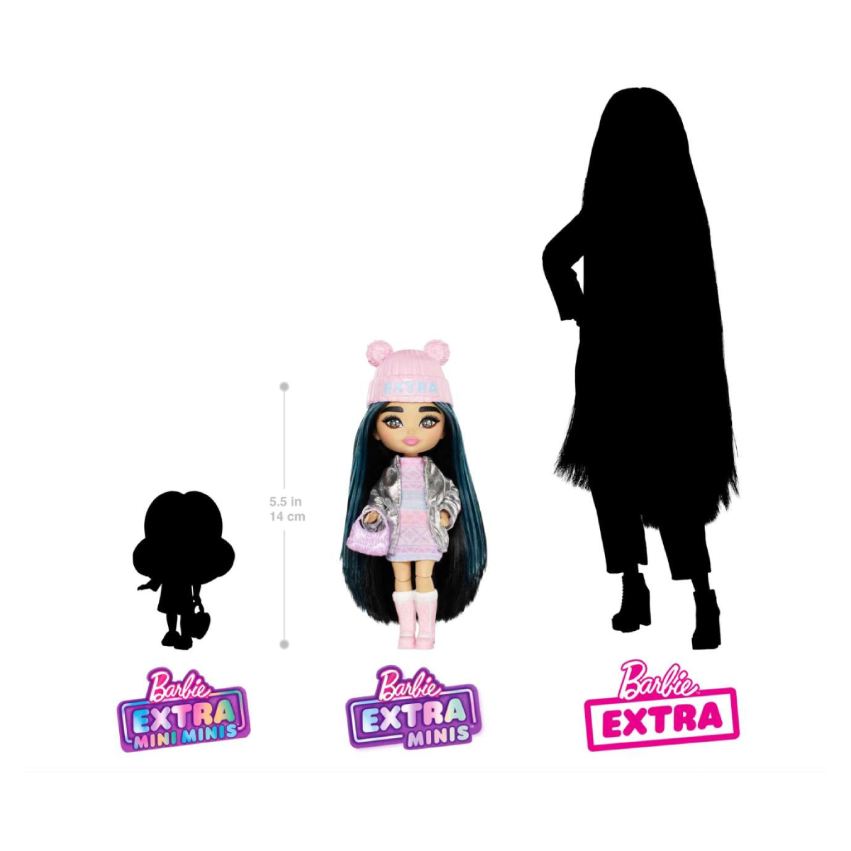 Кукла мини Barbie Extra Fly Minis Snow HPB20 - фото 4