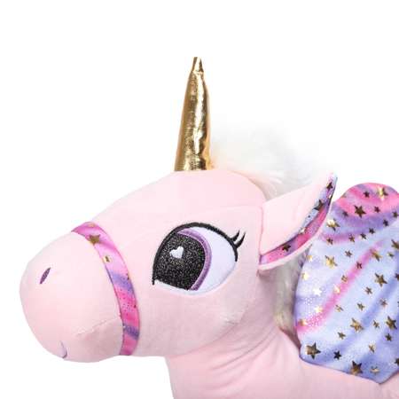 Игрушка мягкая Laffi Единорог с крыльями Розовый 5239