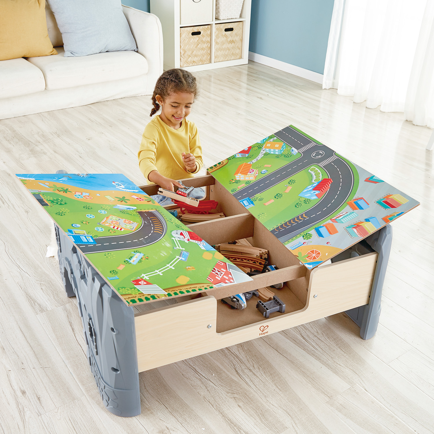 Набор железнодорожный Hape 91 см E3766_HP - фото 4