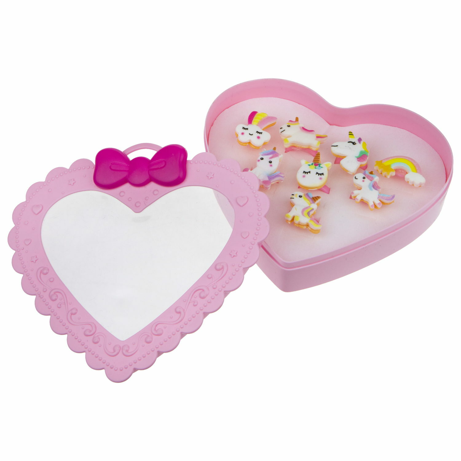 Набор 1TOY Sweet heart Bijou 8 колец единороги Т21035-1 - фото 4