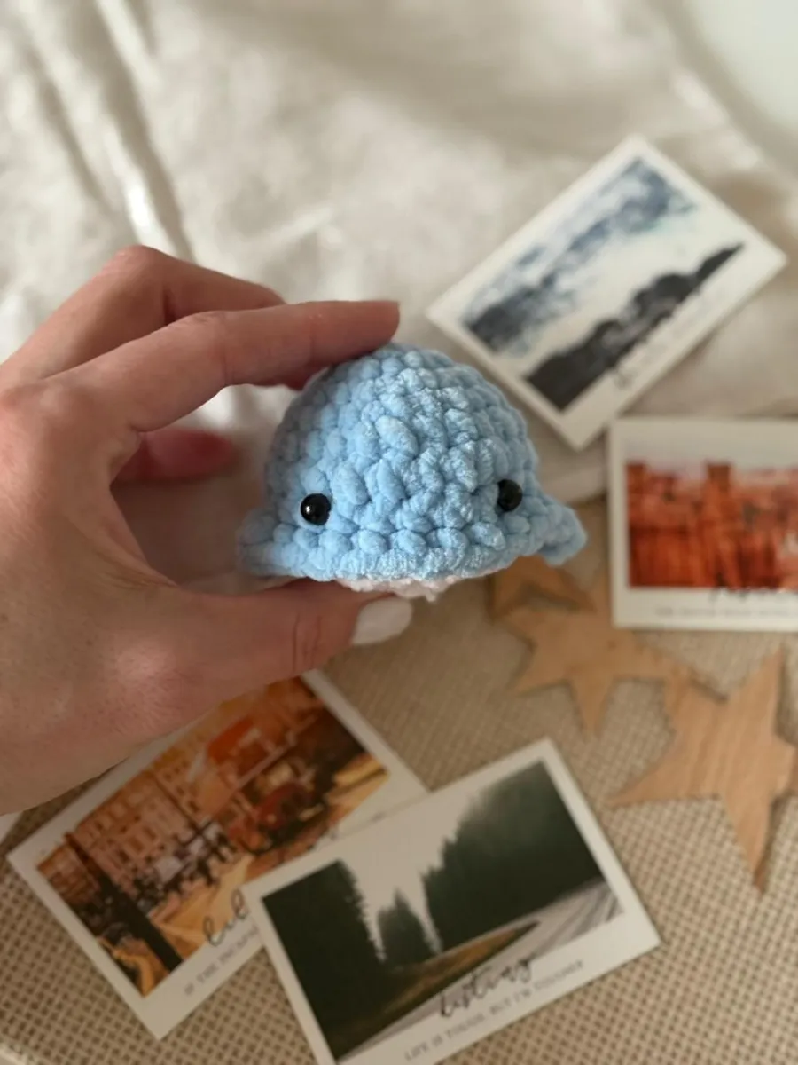 Набор для творчества Effee вязание крючком игрушка Кит - фото 12