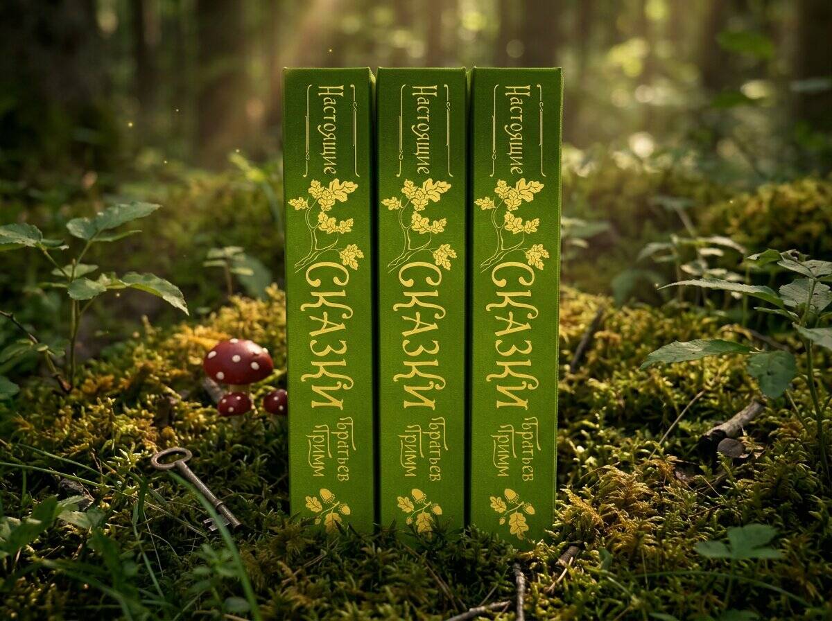 Книга Эксмо Настоящие сказки братьев Гримм шелковая коллекция - фото 2