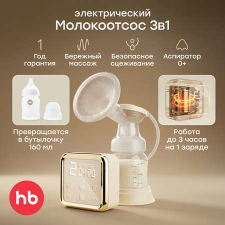 Молокоотсос электрический Happy Baby