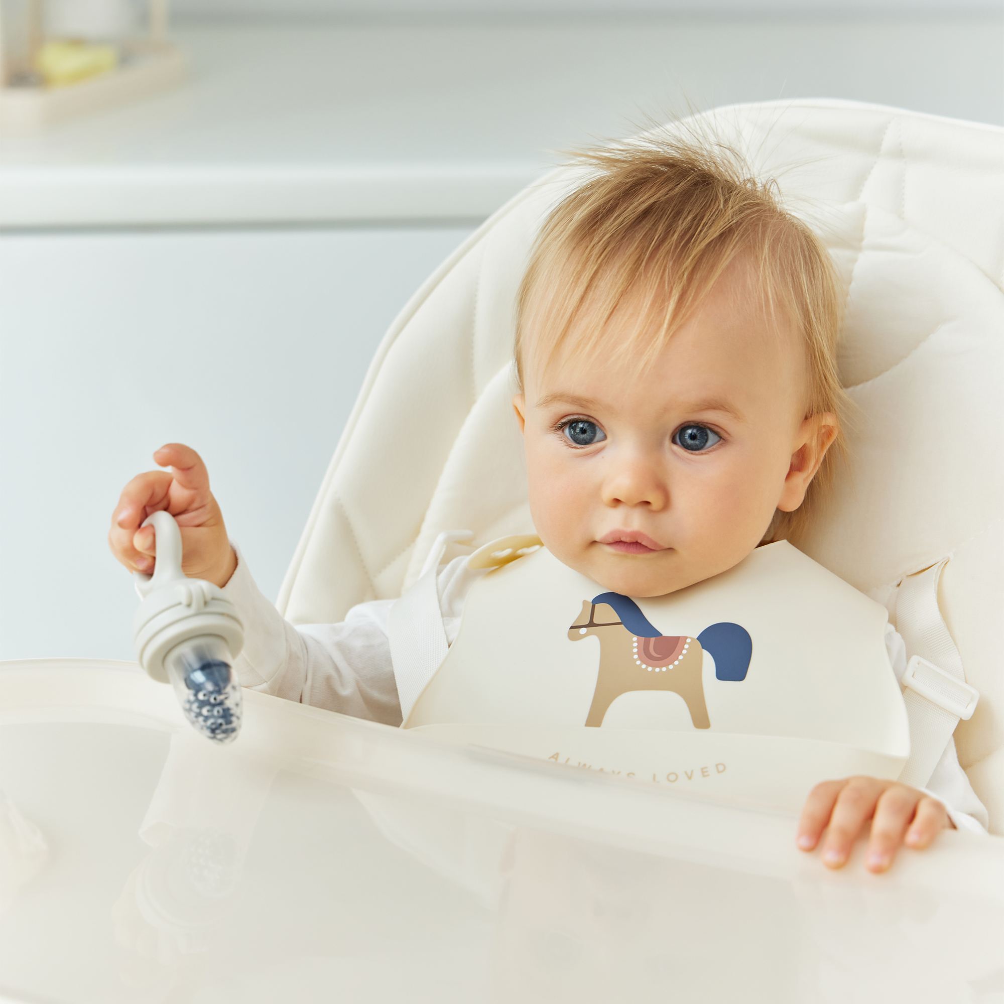 Нагрудник Happy Baby силикон в ассортименте - фото 9