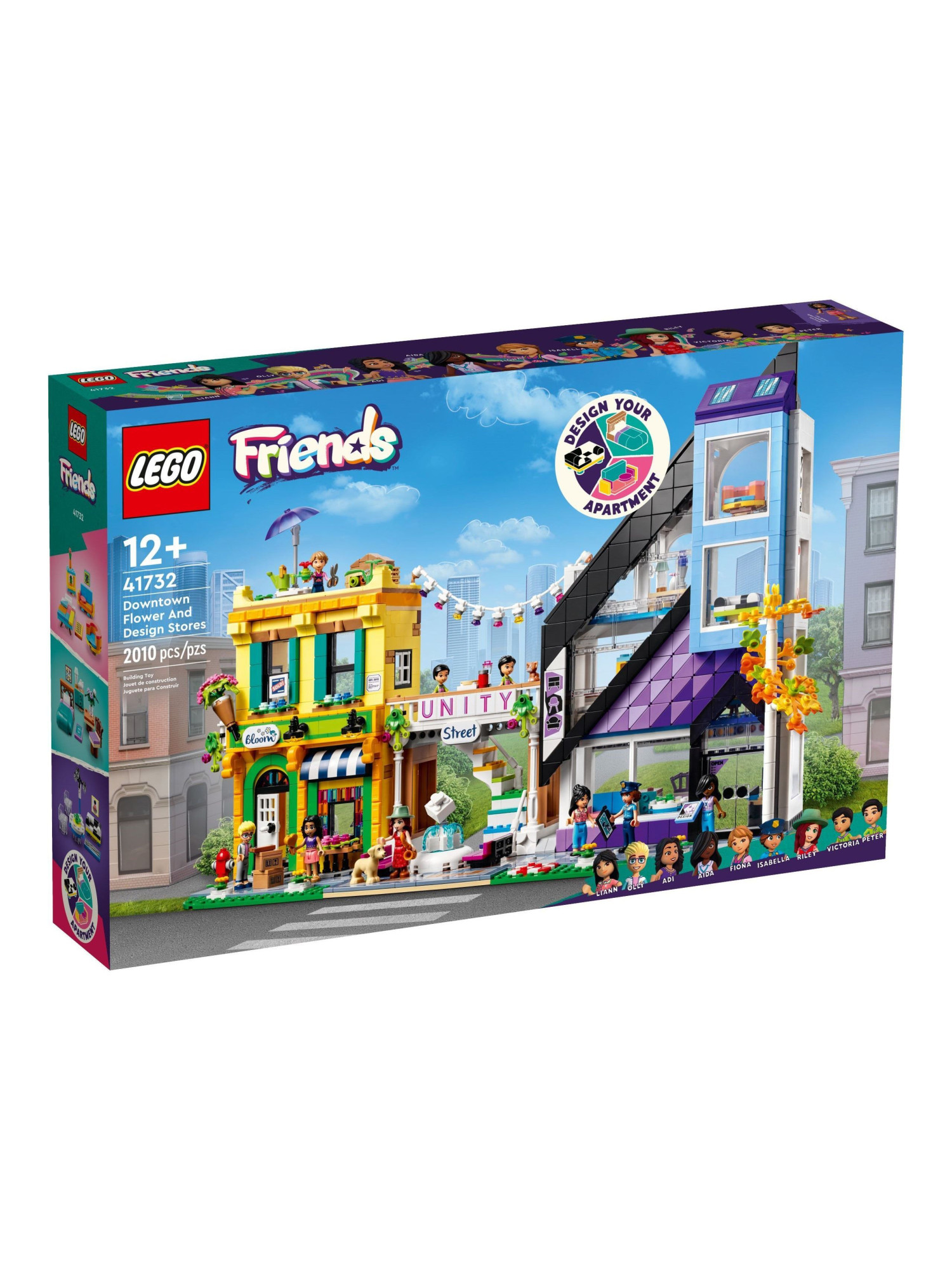 Конструктор LEGO Friends Магазины цветов 2010 дет. - фото 1
