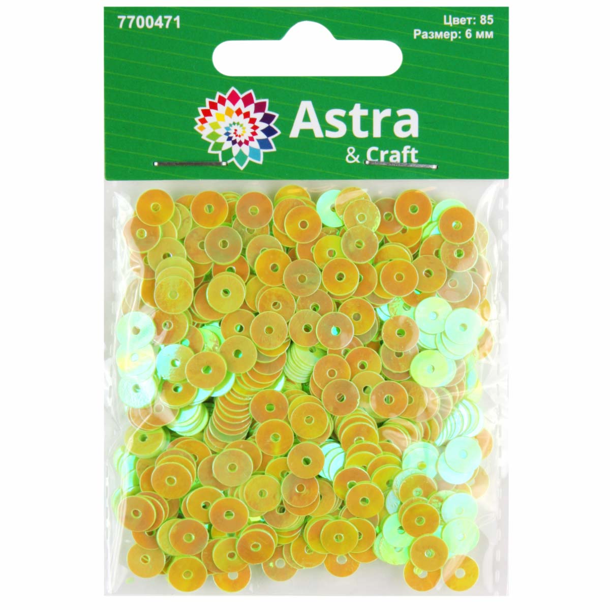 Набор для творчества Astra Craft бисер Пайетки - фото 3