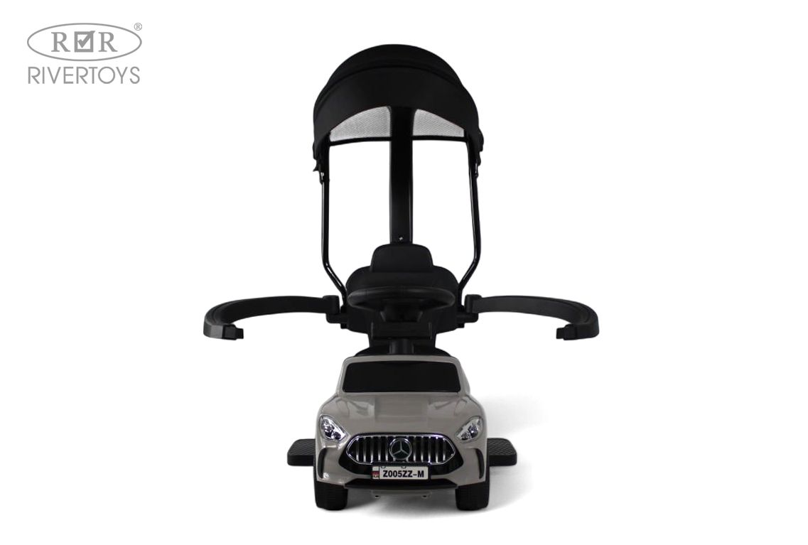 Каталка RIVERTOYS Z005ZZ-M-GREY серый - фото 6