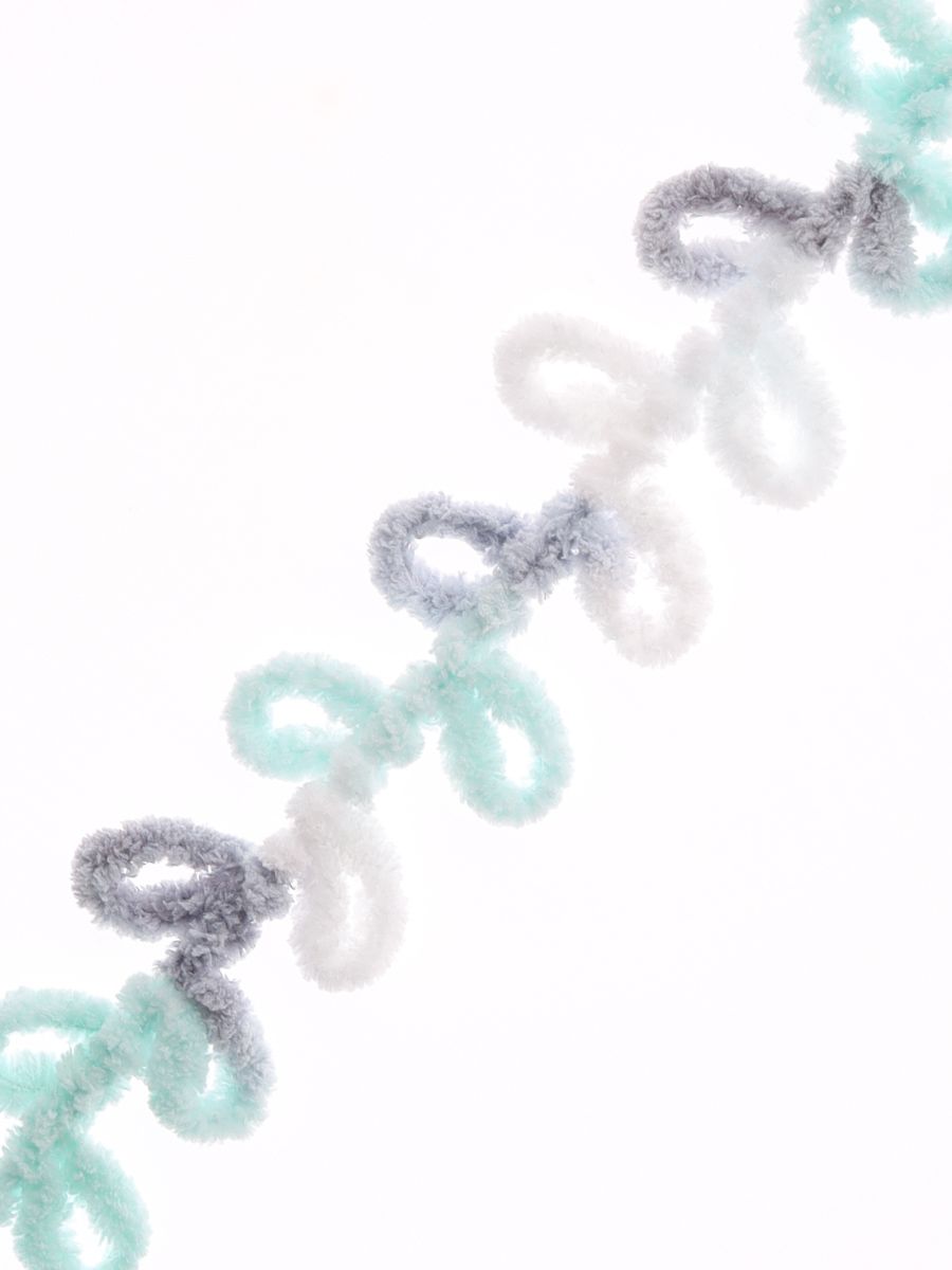 Пряжа для вязания Alize puffy color 100 г 9 м микрополиэстер плюшевая мягкая 6408 секционный 5 мотков - фото 5