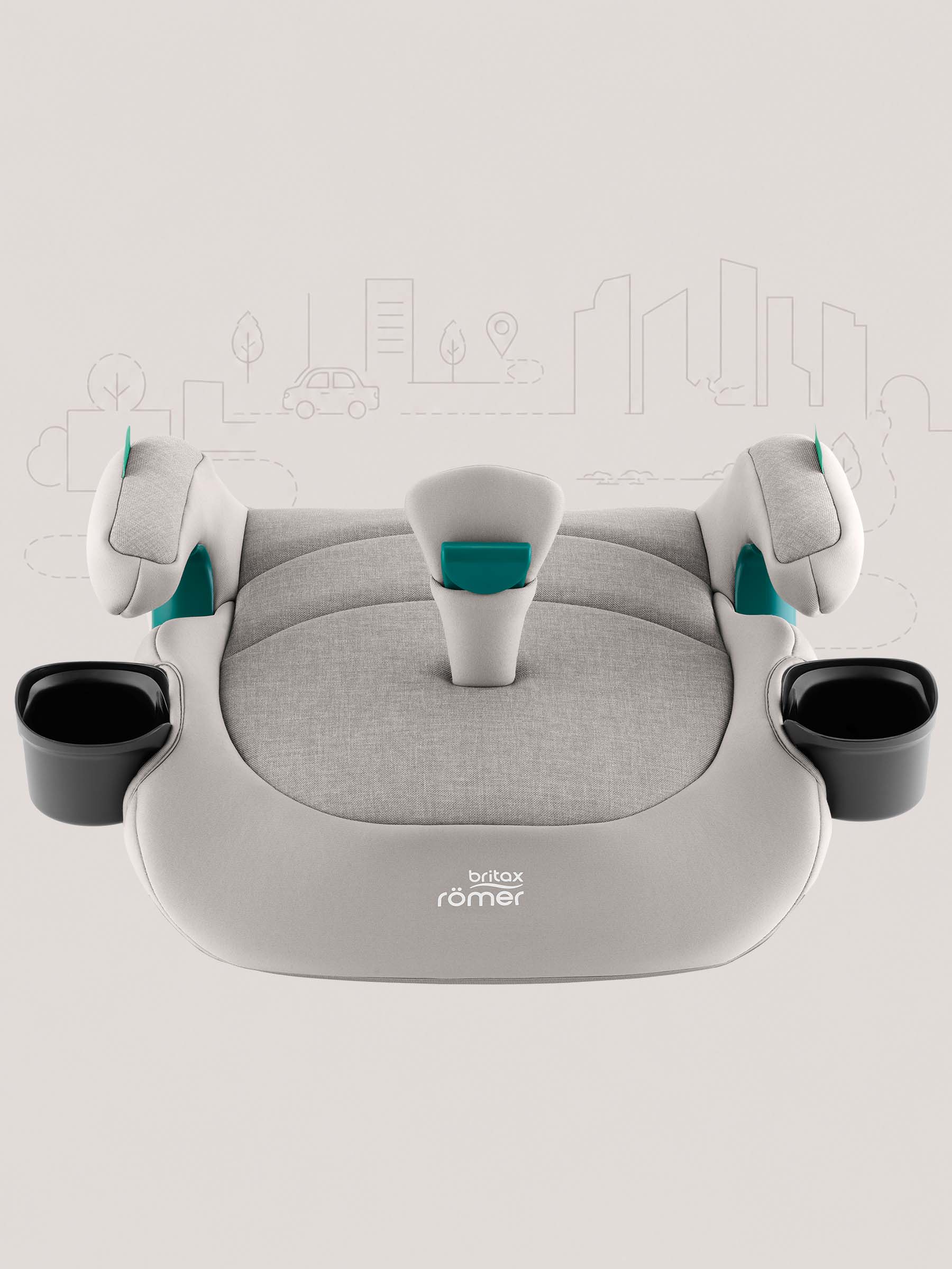 Автокресло Britax Roemer TRAVELFIX для детей 135-150 см Isofix 3 (22-36 кг) бежевый - фото 19