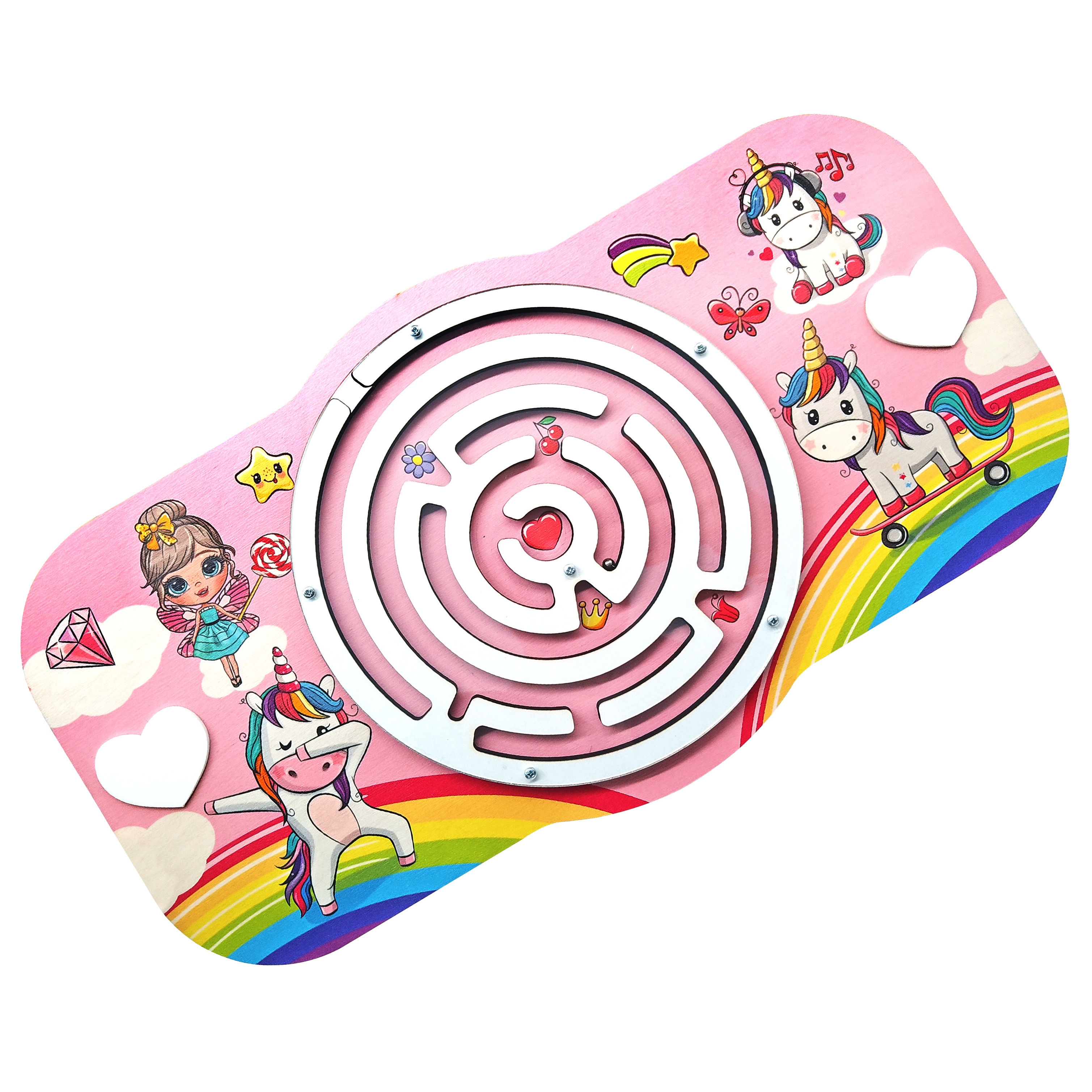 Балансборд с лабиринтом. Единорожки" арт.8945 - фото 6