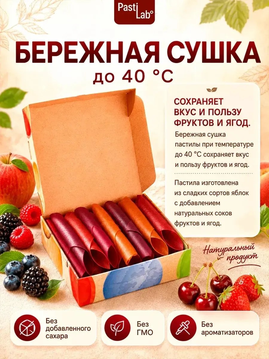 Пастила PastiLab ягодная 4 вкуса - фото 4