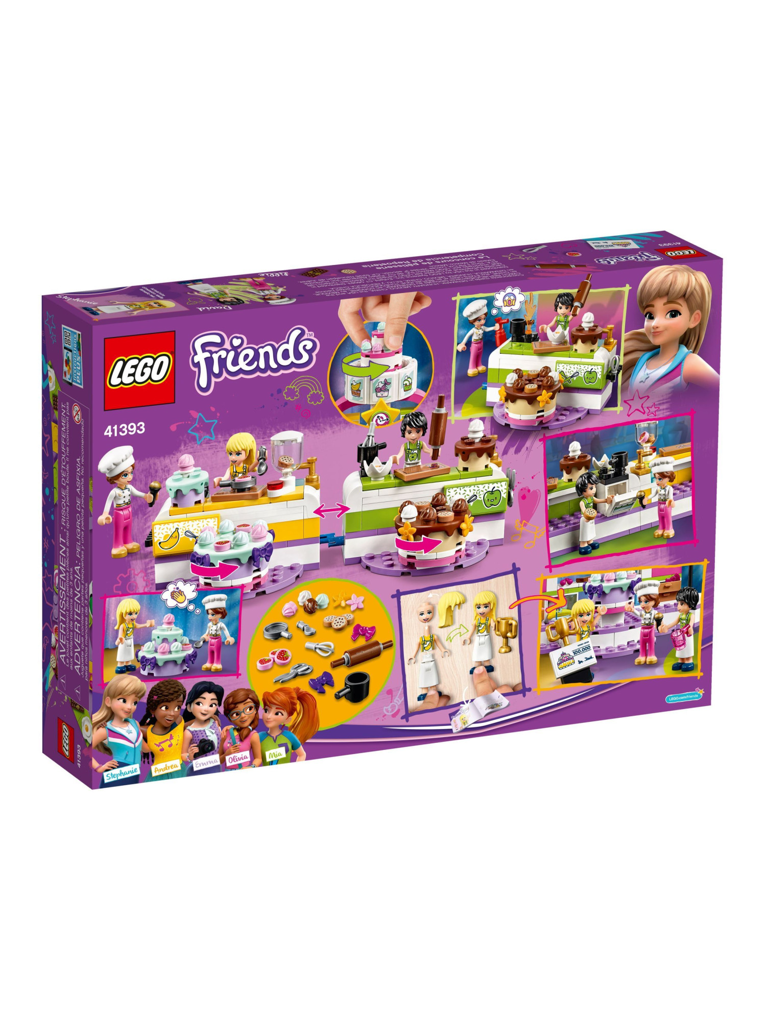 Конструктор LEGO Friends Соревнование кондитеров 361 дет. - фото 3