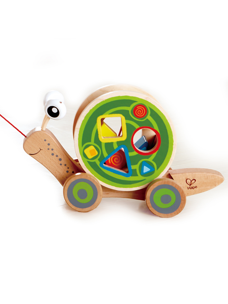 Игрушка Hape каталка Улитка - фото 10
