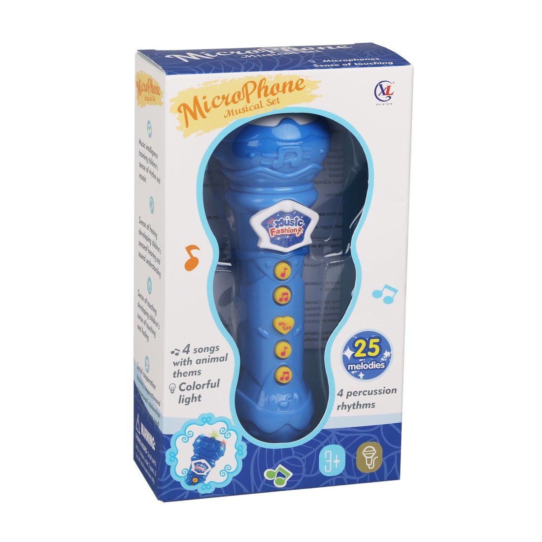 Игрушка музыкальная Наша Игрушка микрофон - фото 3