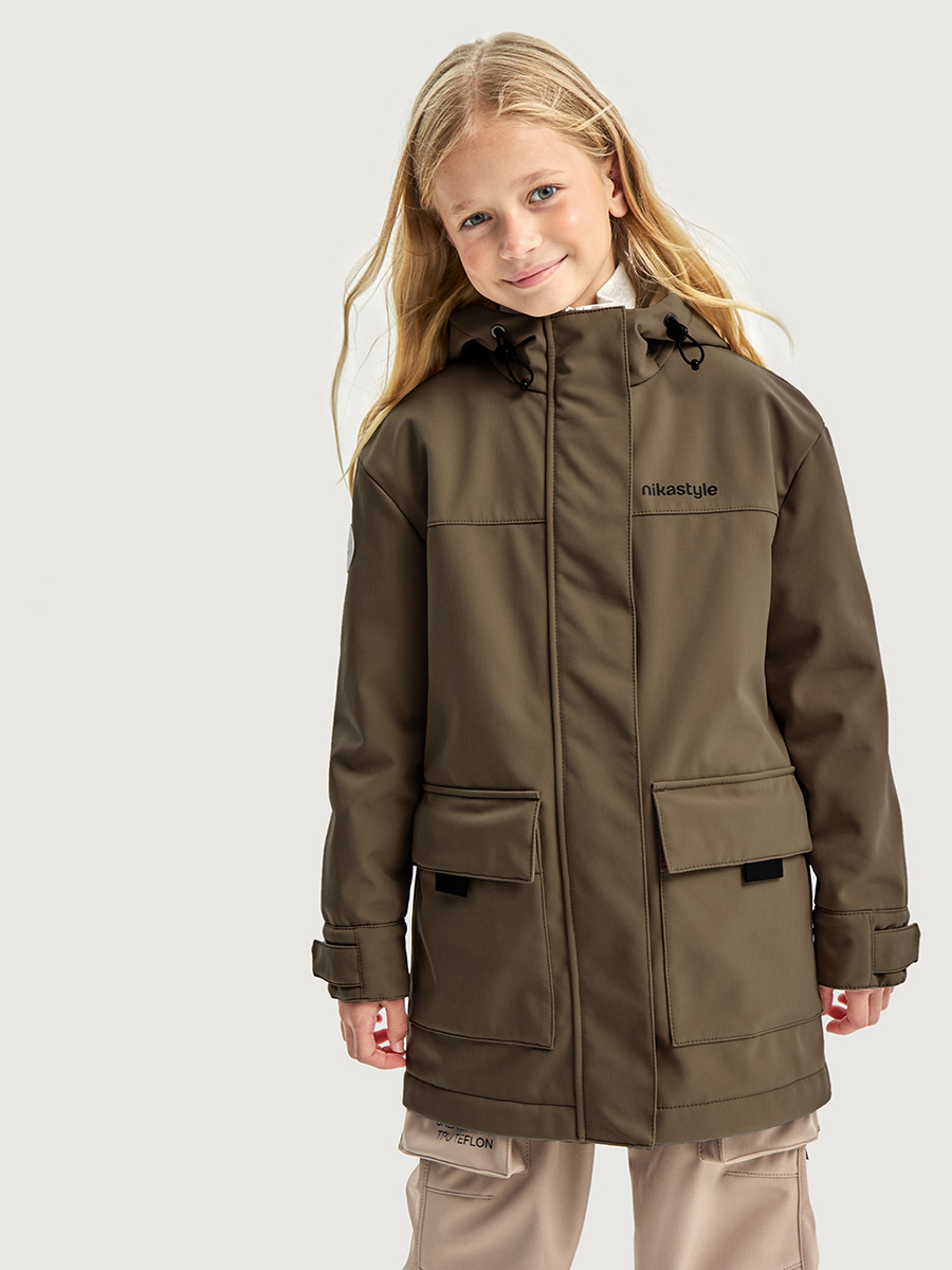 Ветровка NIKASTYLE 4л16026 кофе - фото 1