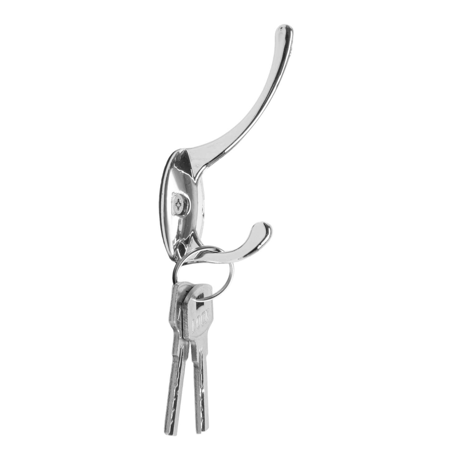 Крючок мебельный Тундра TKD002 light двухрожковый в ассортименте 4645194 - фото 6