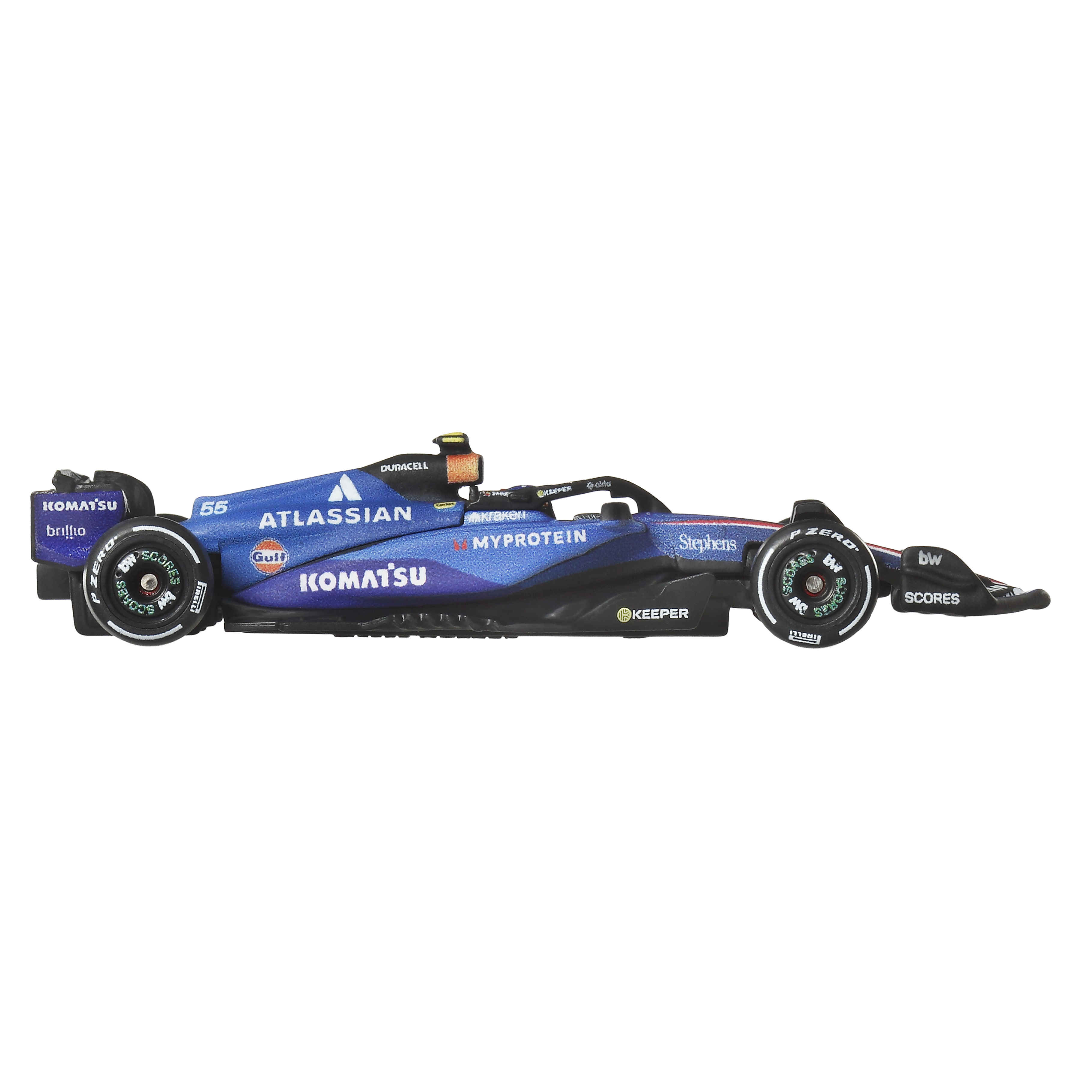 Автомобиль Hot Wheels F1 Williams Sainz 1:64 JKD85 - фото 5