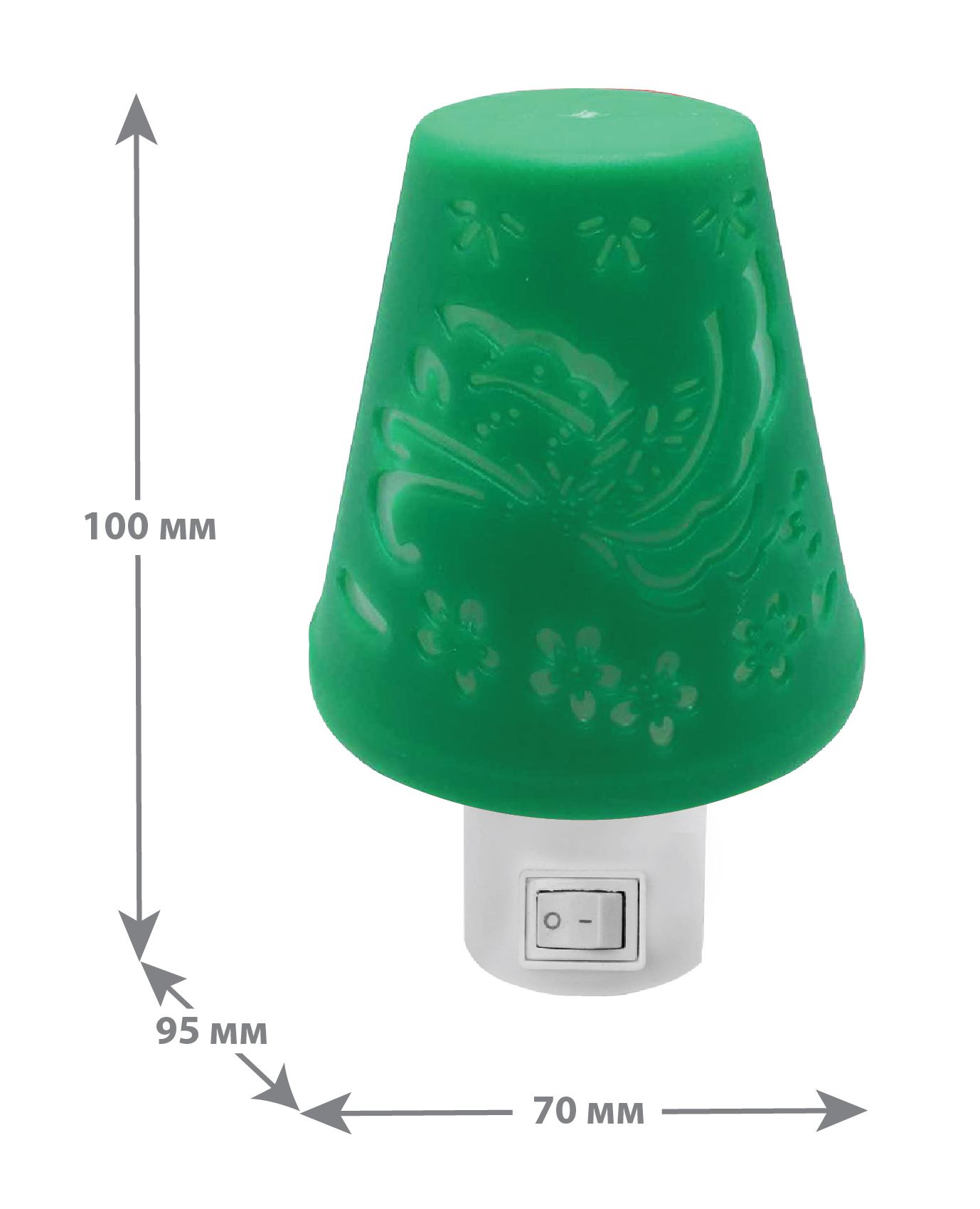 Ночник Camelion Светильник зеленый - фото 2