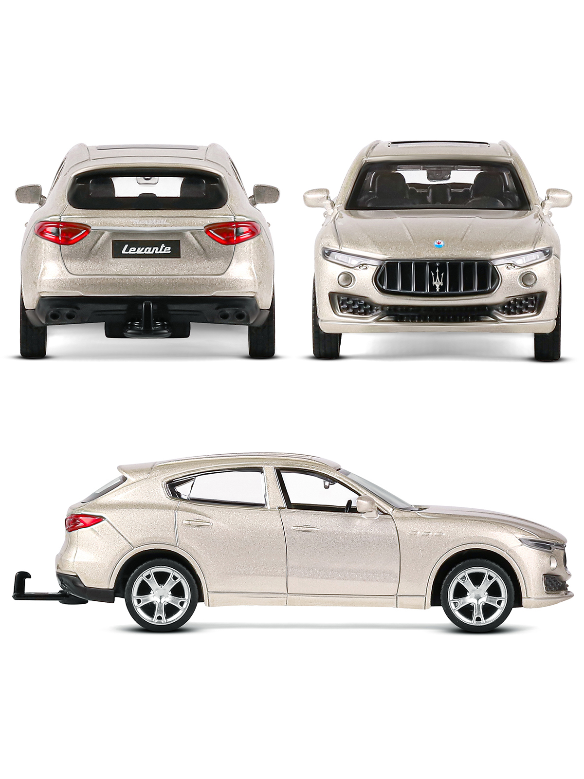 Автомобиль АВТОпанорама Maserati Levante 1:43 JB1251173 - фото 5
