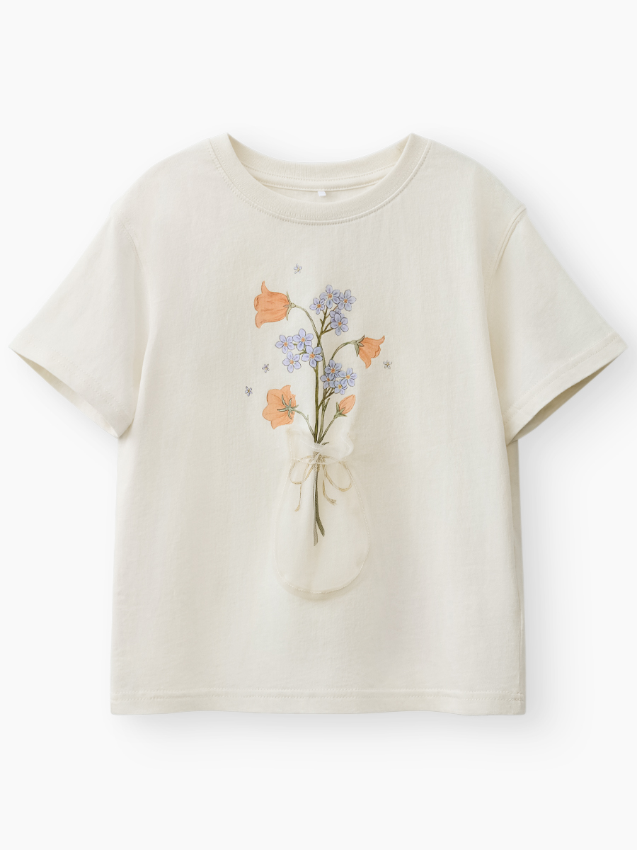 Футболка Happy Baby 88297_milk (vase) - фото 3