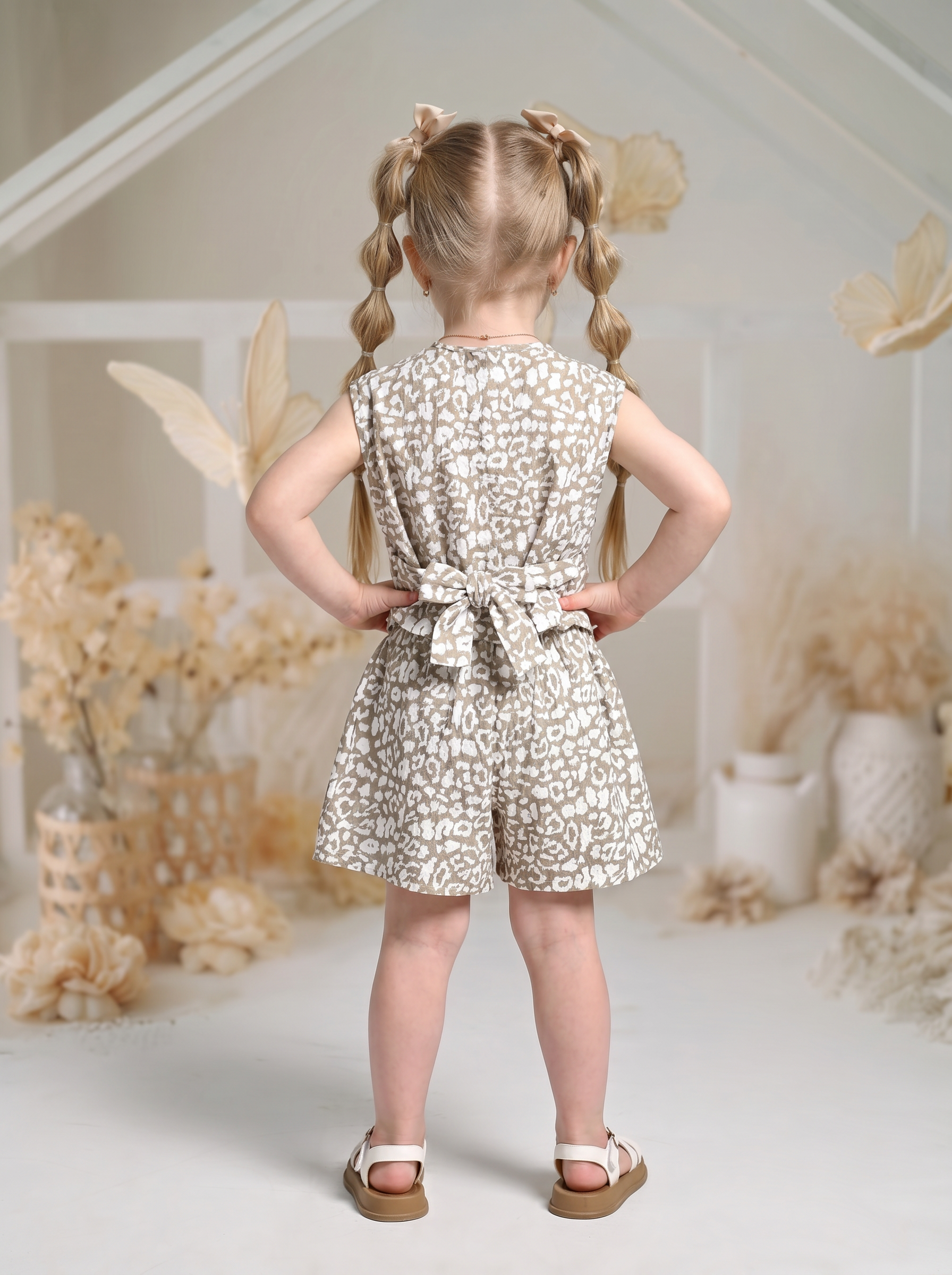 Костюм Artcher kids Костюм004Бежевый_леопард - фото 3