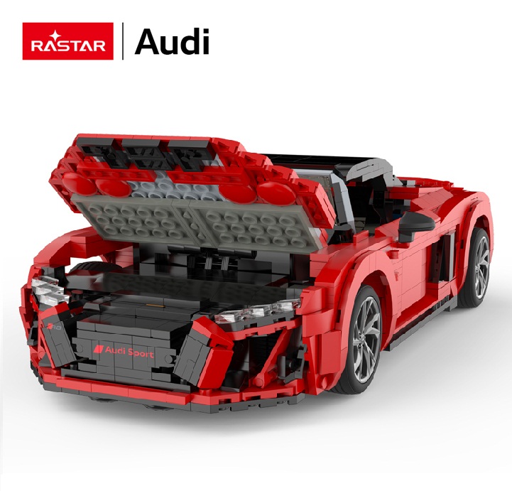 Конструктор Rastar Audi R8 Spyder блочный - фото 7