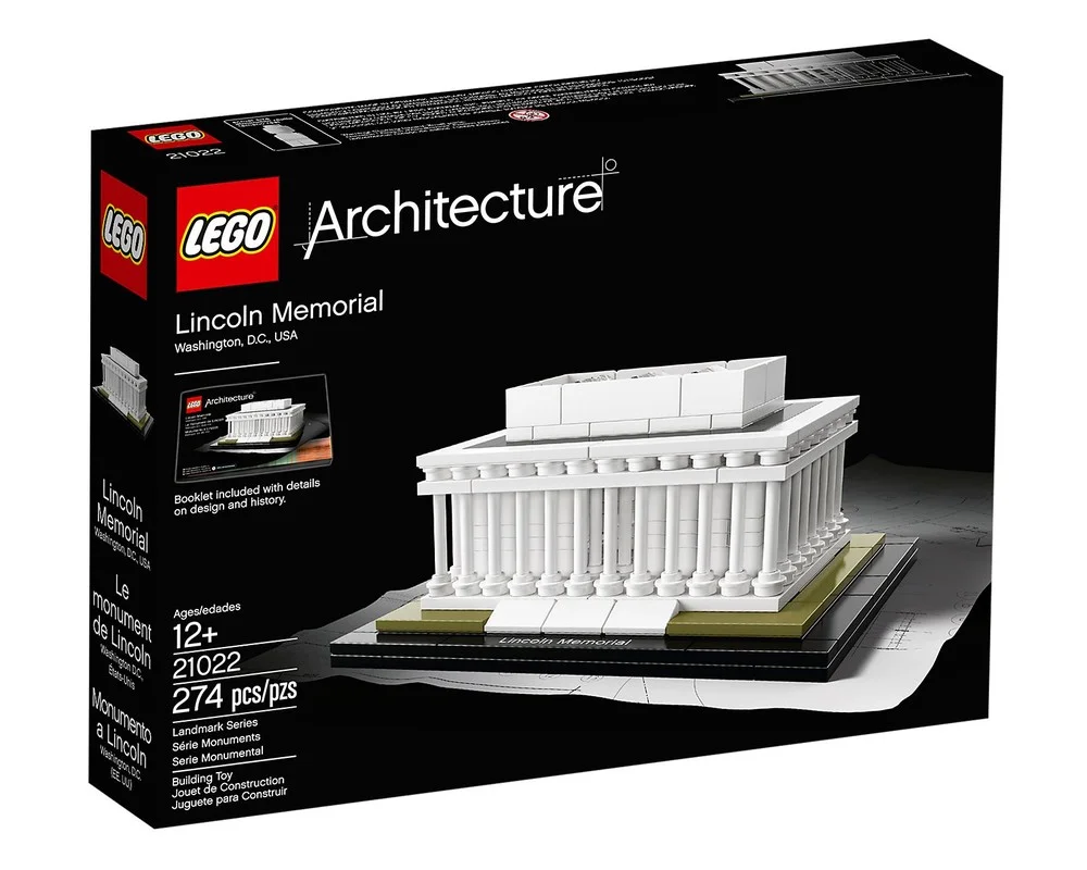Изображение товара Конструктор LEGO Architecture 21022 Мемориал Линкольна - архитектурный памятник Изображение товара Конструктор LEGO Architecture 21022 Мемориал Линкольна - архитектурный памятник