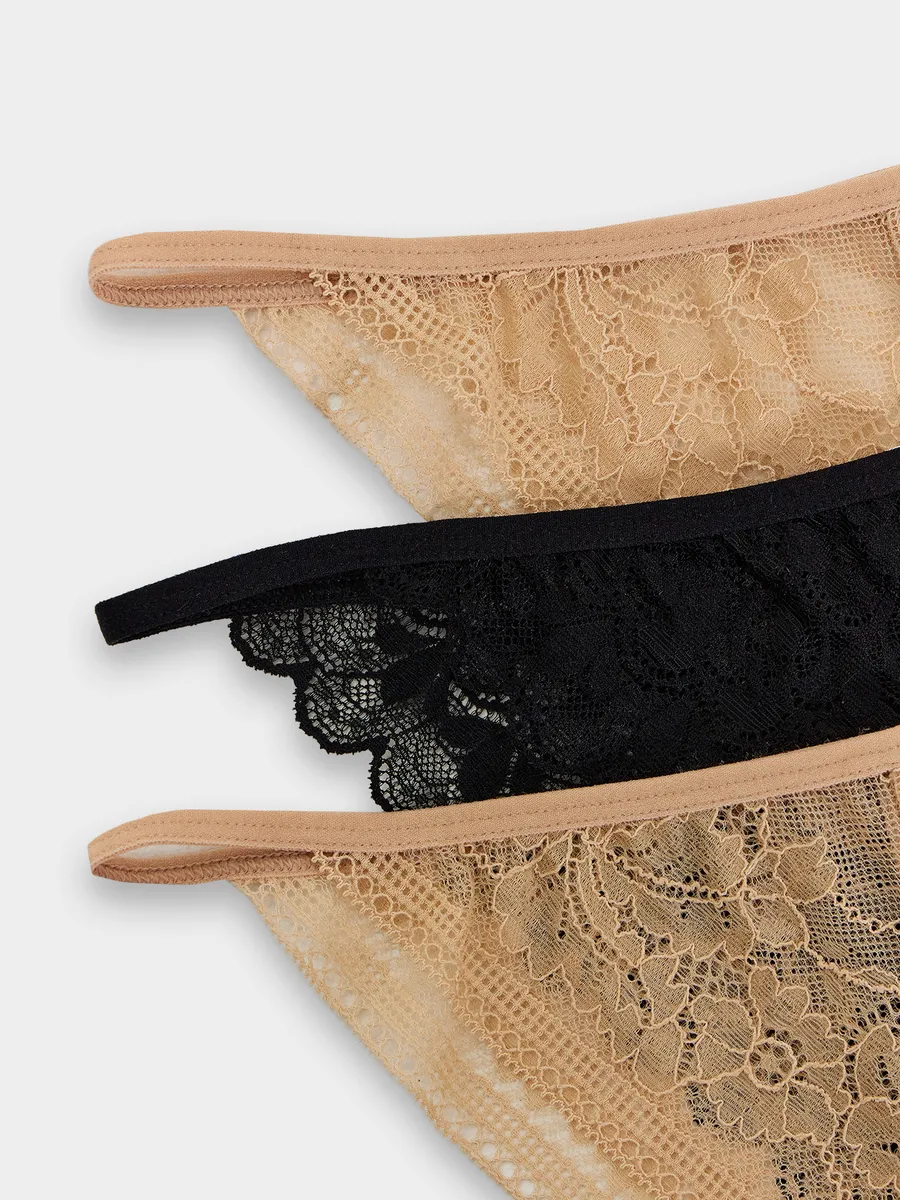 Трусы 3 шт Mark Formelle (Марк Формэль) 412432-3/обжаренный миндаль - фото 11