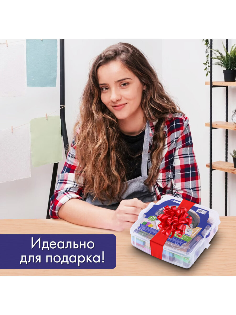 Глина Brauberg 24 цв. - фото 8