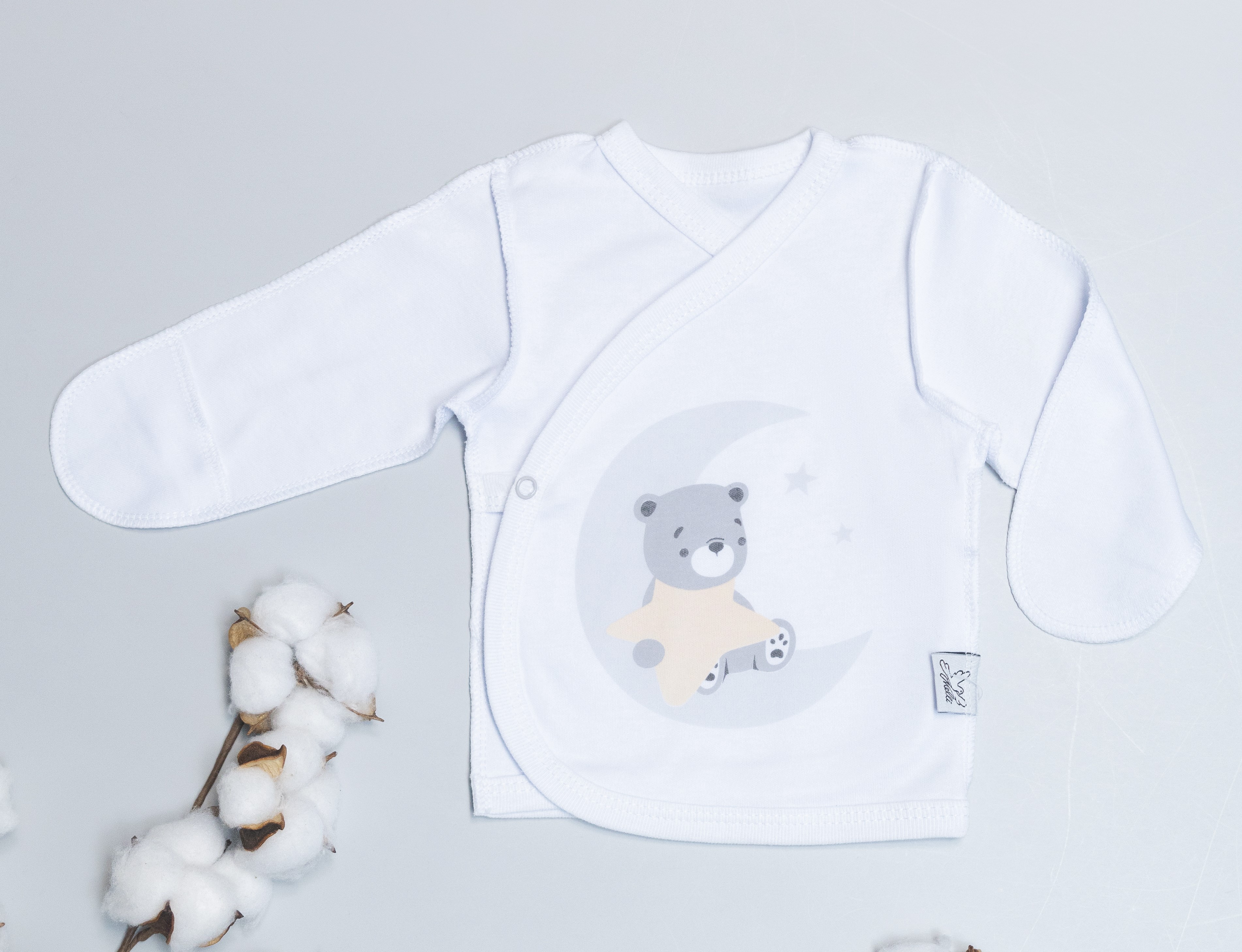 Распашонка Amelli КЛ.110.003.0.322.005/006бел - фото 1