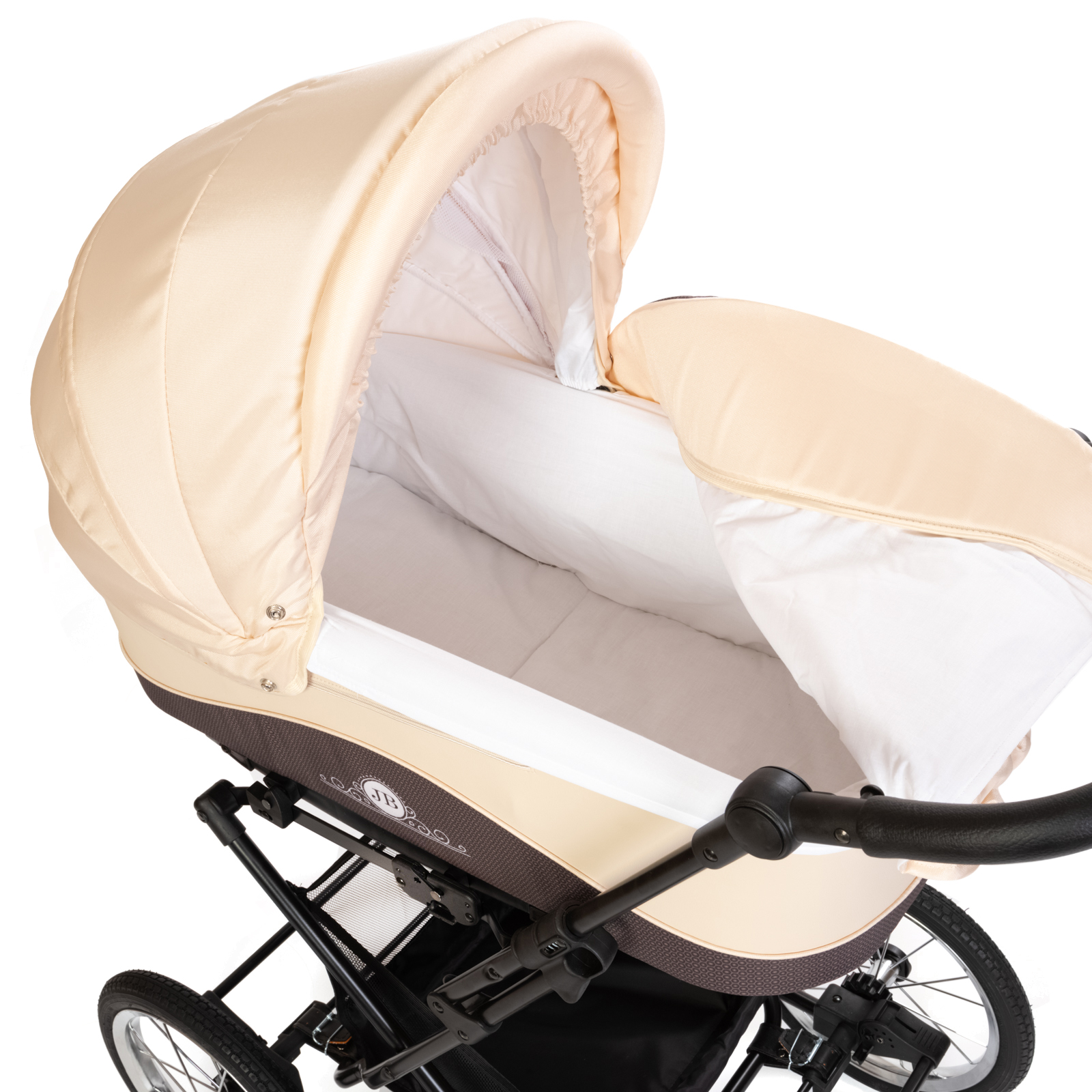 Коляска 2в1 LONEX Ulia Baronessa Beige - фото 6